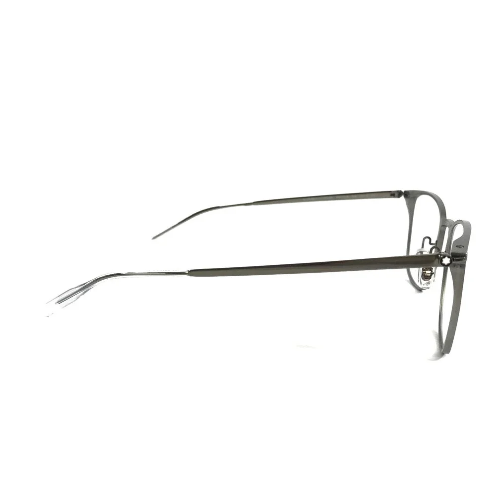 Montblanc Eyeglasses Frames MB0232O 002 Gunmetal Gray Square Full Rim 51-21-145